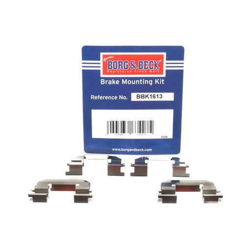Borg & Beck Brake Pad Accessory Fitting Kit Front BBK1613