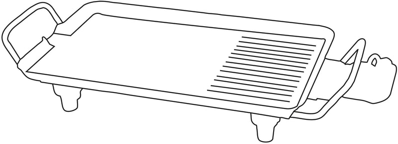 Quest Large Healty Camping Griddle Quest - Dynamic Drive