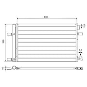 Valeo Air Conditioning Condenser 812661