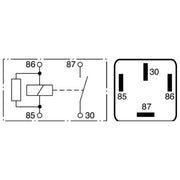 Bosch Horn Klaxon Relay 12V Pin