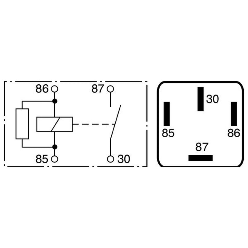 Bosch Horn Klaxon Relay 12V Pin