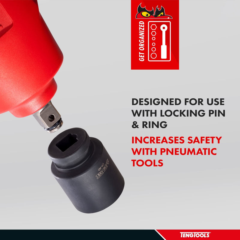 Teng Tools 1/2" Impact Socket DIN Metric 13mm Teng Tools - Dynamic Drive