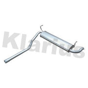Klarius Box With Tail Pipe Rear fits Fiat Panda 2012 on 0.9