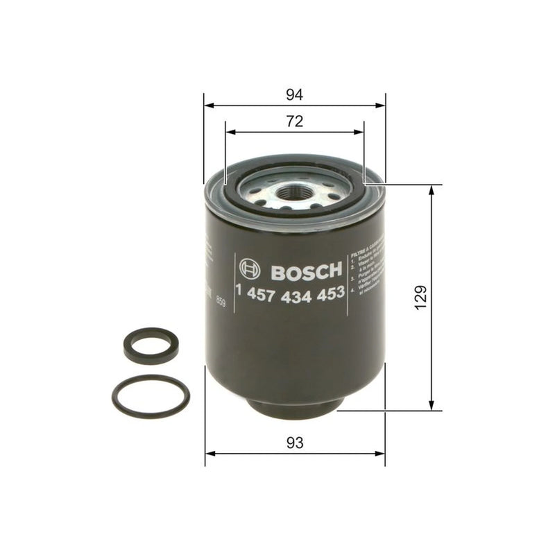 Bosch Fuel Filter Element 1 457 434 453