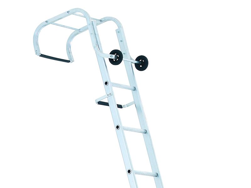 Zarges Industrial Roof Ladder 1-Part 14 Rungs 4.65m Zarges - Dynamic Drive