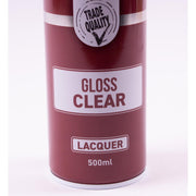 12X PMA Clear Lacquer 500ml Spray Paint Gloss High Coverage Clear Lacquer PMA - Dynamic Drive