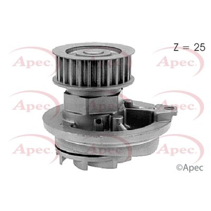 Apec Engine Cooling Water Pump fits Opel Ascona C 1986-1988 2.0