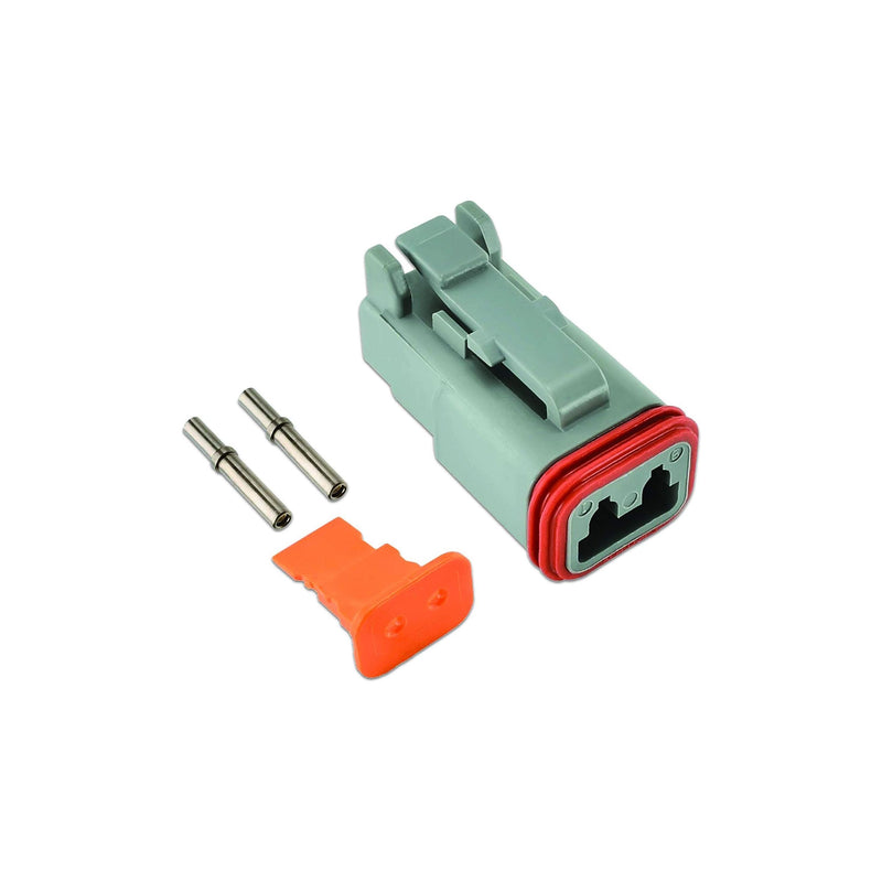 Connect Deutsch 2 Pin Plug Connector Kit 4pc 37498 Tool Connection - Dynamic Drive