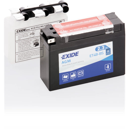 Exide Battery 12V 2Ah 35A ET4B-BS