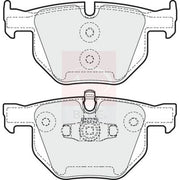 Apec Rear Brake Pad Set PD3338
