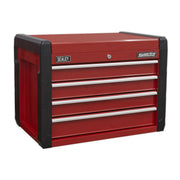 Sealey Topchest 4 Drawer with Ball-Bearing Slides AP3401 Sealey - Dynamic Drive