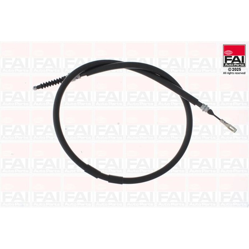 FAI Handbrake Cable Left Rear fits Ford Galaxy 1995-2006 1.9 2.0 2.3 2.8