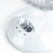 MDS1203 Status 9 White Desk Fan S9DESKFAN1PKB Status - Dynamic Drive
