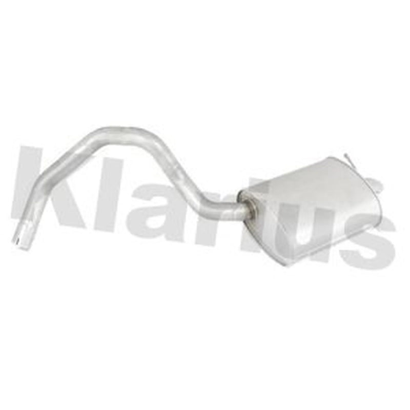 Klarius Box With Tail Pipe Rear fits Jaguar X-Type I 2003-2009 2.0 2.2