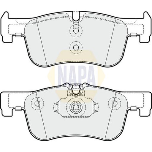 NAPA Front Brake Pad Set fits BMW 1 Sports Hatch 2011-2019