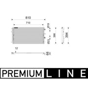 Mahle Air Conditioning Condenser