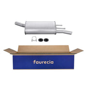Hella End Silencer Rear fits Opel Corsa B 1996-2000 1.0