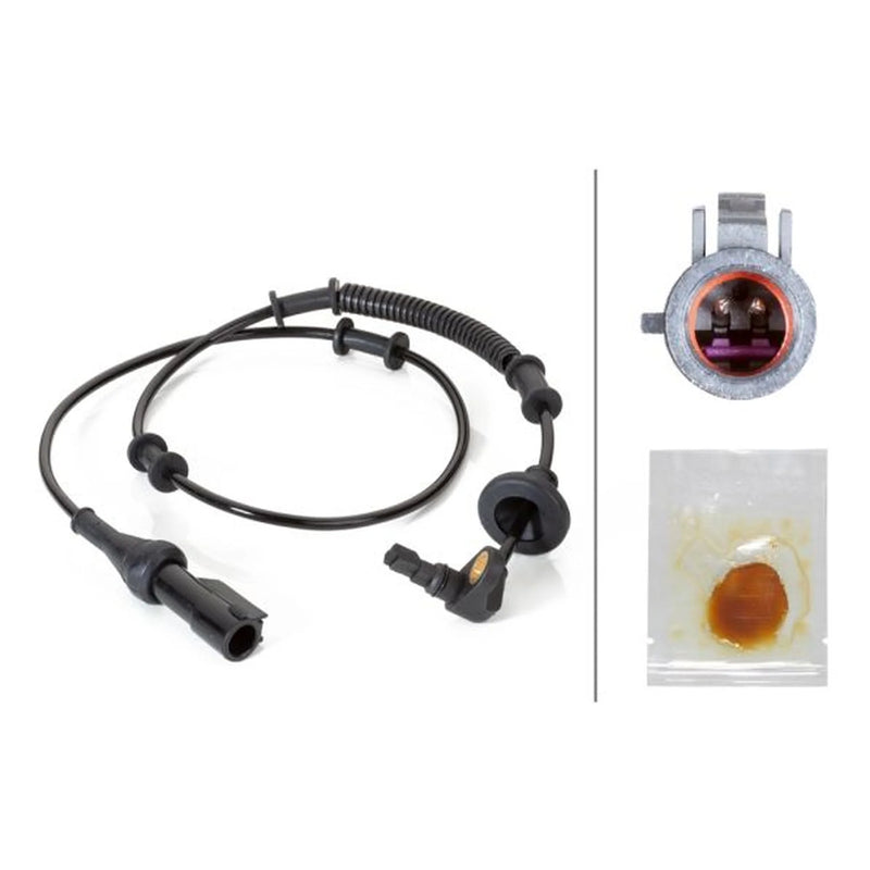 Hella ABS Wheel Speed Sensor Rear