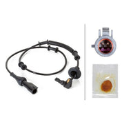 Hella ABS Wheel Speed Sensor Rear 6PU 230 040-631