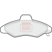 Apec Front Brake Pad Set PAD1021
