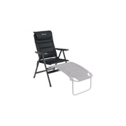 Outwell Kenai Adjustable Folding Camping Caravan Motorhome Chair Black Outwell - Dynamic Drive