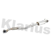 Klarius Box With Centre Pipe Centre fits Vauxhall Antara A 2010-2015 2.2