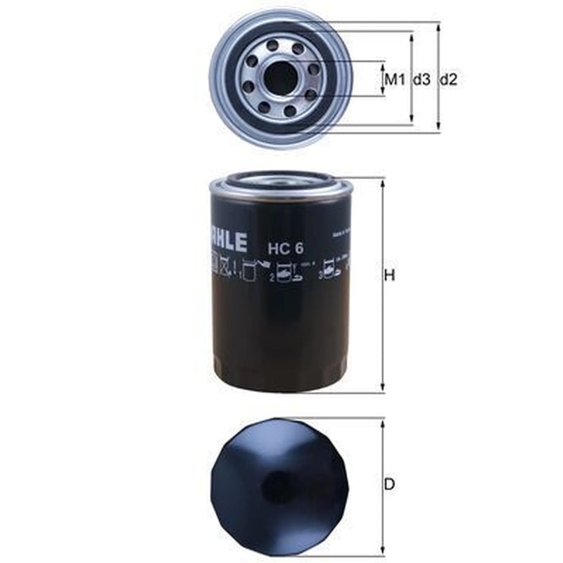Mahle Hydraulic Oil Filter