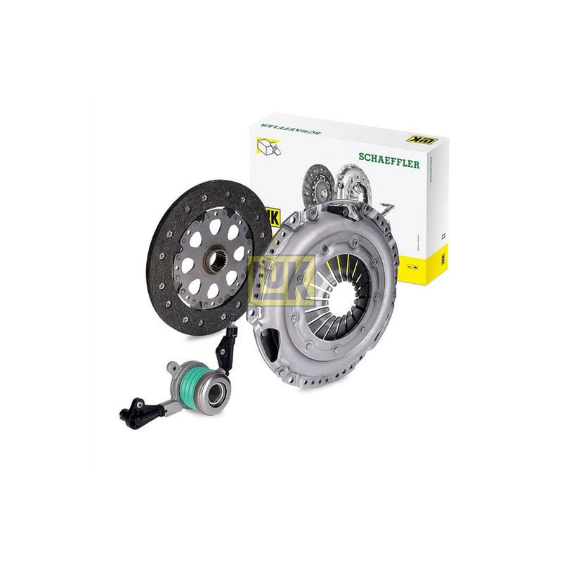 LuK Clutch Kit Set 3pc fits Mercedes-Benz C-Class 2000-2002 203.035 203.735
