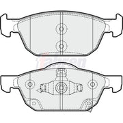 Fahren Front Brake Pad Set FBP3741