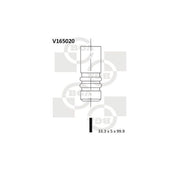 BGA Engine Intake Valve 33mm Head V165020