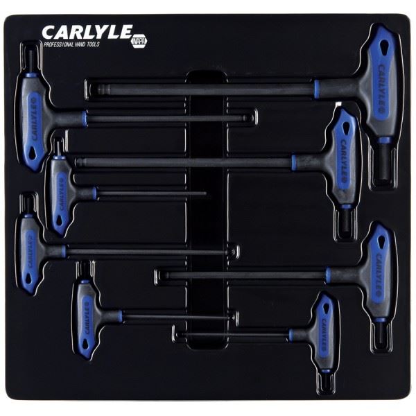 Carlyle Tools Hex Key Set - Ball Plus L-Handle - Metric - 8 Piece - image 1
