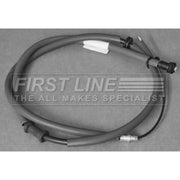 First Line Handbrake Cable Left Rear fits Citroën Nemo 2009-2010 1.3 1.4