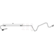 Apec Brake Hydraulic Hose Line Rear Right fits Citroën C4 2004-2011 1.4 1.6 2.0