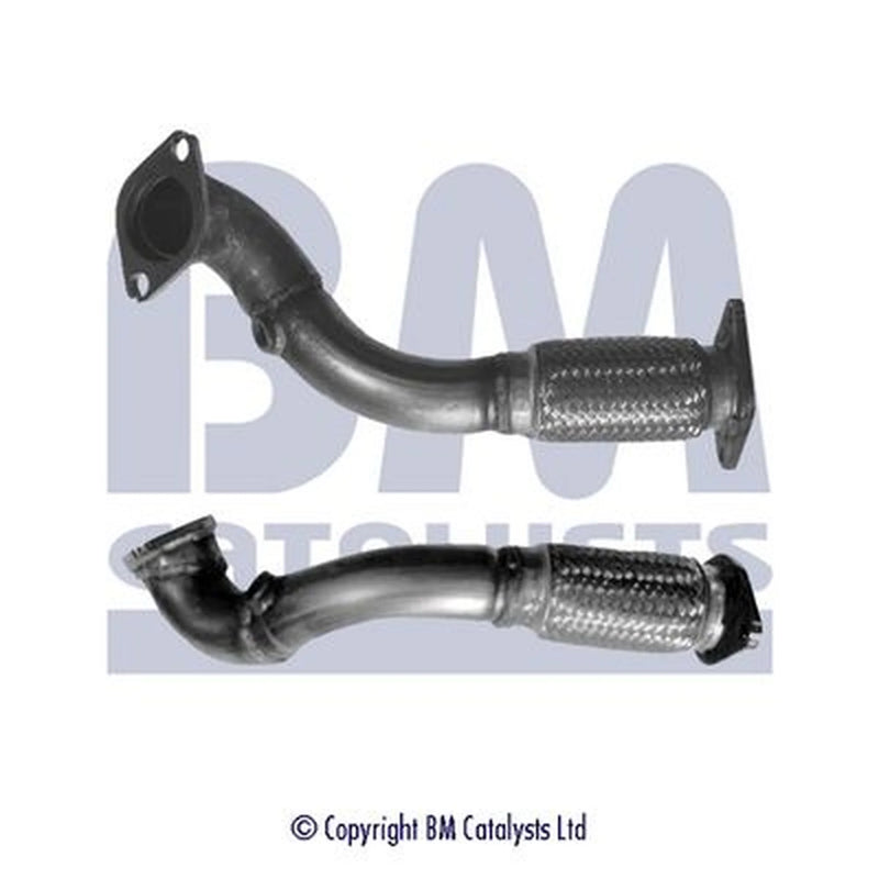 BM Catalysts Exhaust Pipe OD fits Ford Fiesta V 2005-2008