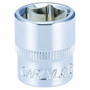 Carlyle Tools Socket - Shallow - Metric Standard - 1/4In. Dr - 15 mm - image 1