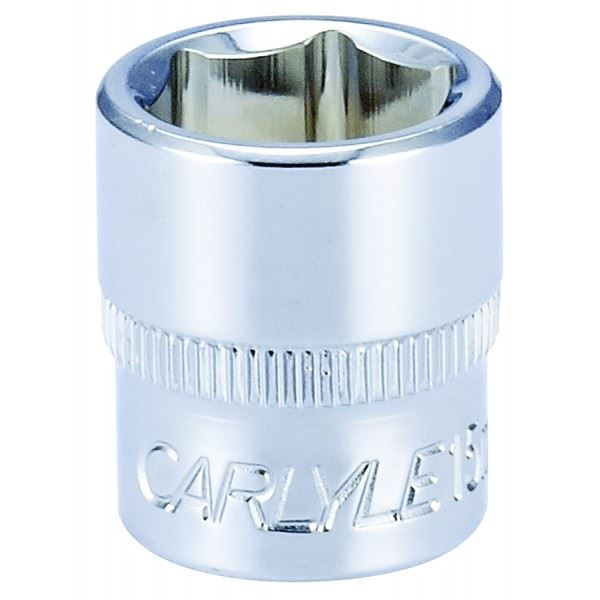 Carlyle Tools Socket - Shallow - Metric Standard - 1/4In. Dr - 15 mm - image 1