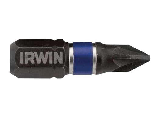 Irwin® Impact Pro Performance Screwdriver Bits PZ1 25mm (Pack 2) IRWIN® - Dynamic Drive