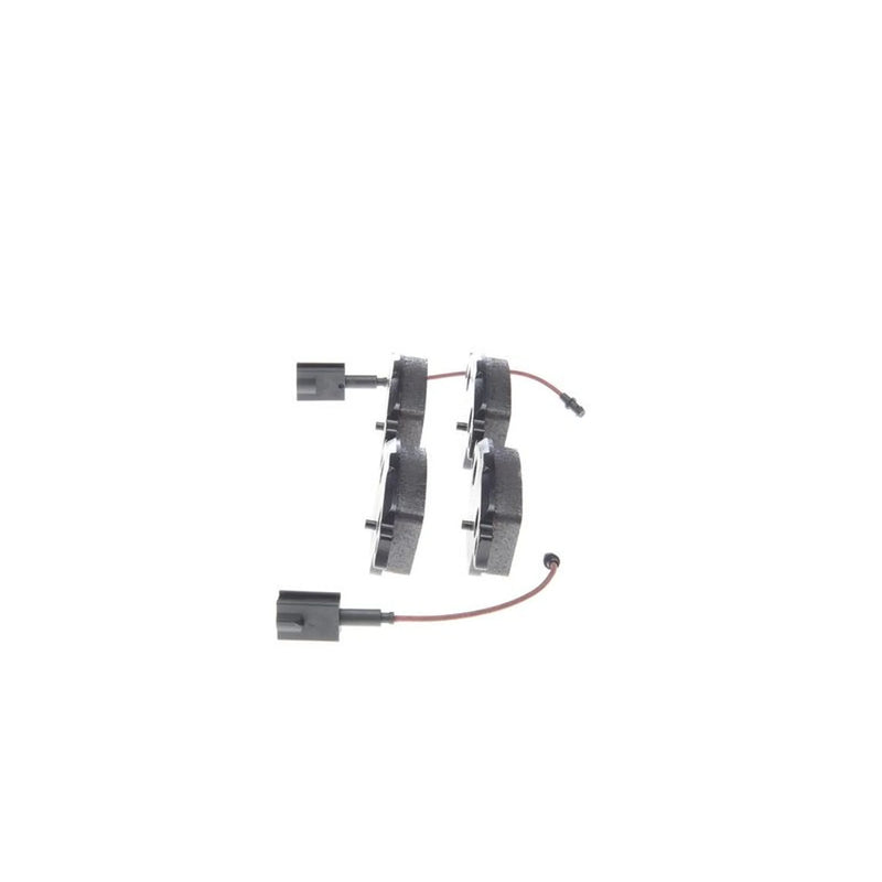 Bosch Front & Rear Pads fits Fiat Bravo II 2007-2014 1.4