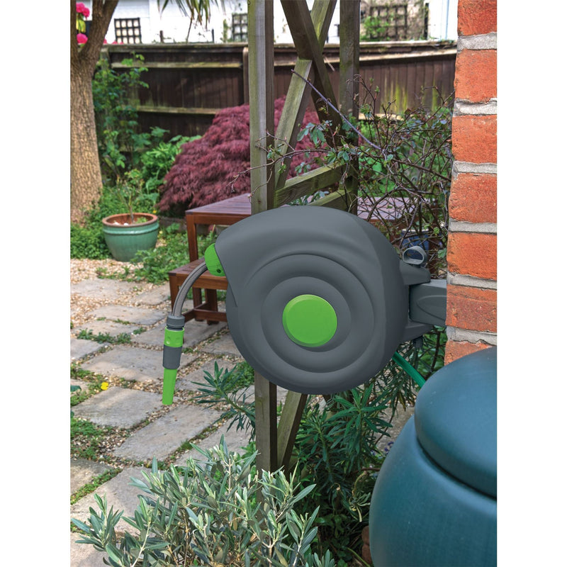 Draper Retractable Garden Hose Reel, 20m 15046 Draper - Dynamic Drive