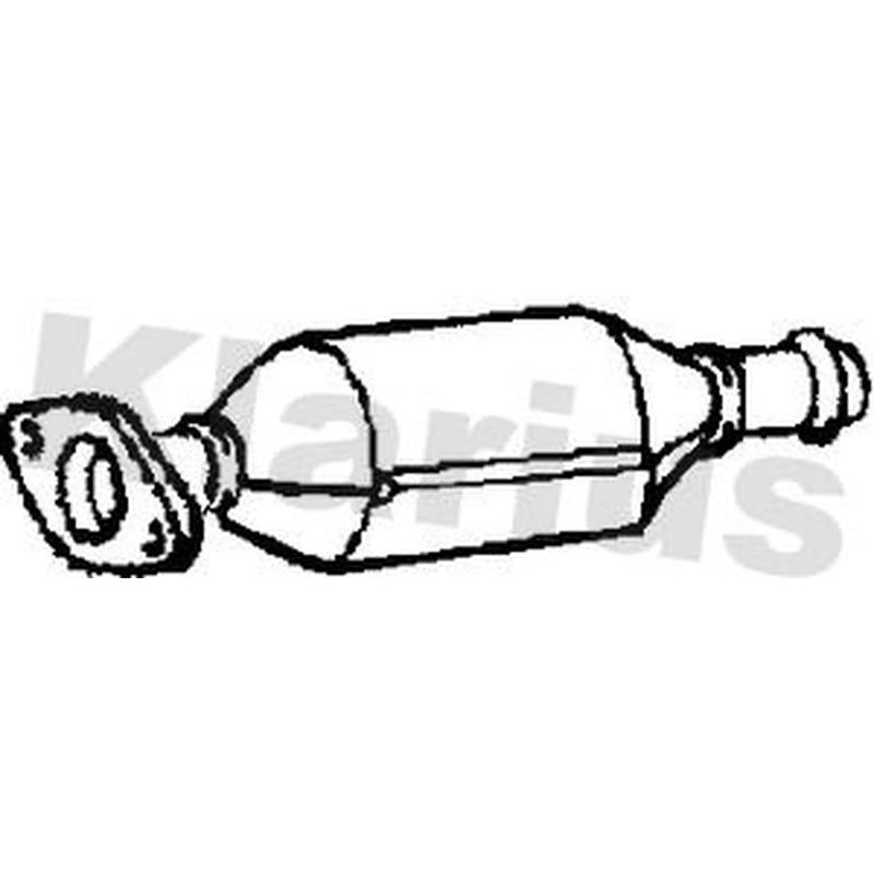 Klarius Catalyst Type Approved Centre fits Renault Clio 1998-2016 1.2 2.0