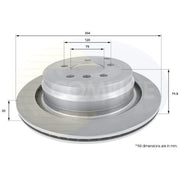 Comline Brake Discs fits Land Rover Range Rover 2002-2012 3.0 3.6 4.2 4.4 5.0