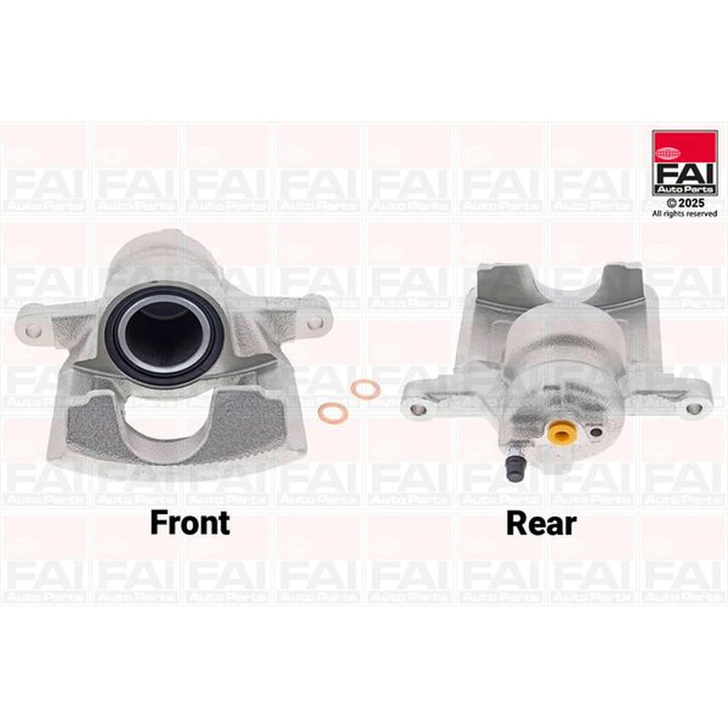 FAI Brake Caliper Assembly Front Right fits Citroën C1 2005-2014 1.0 1.4