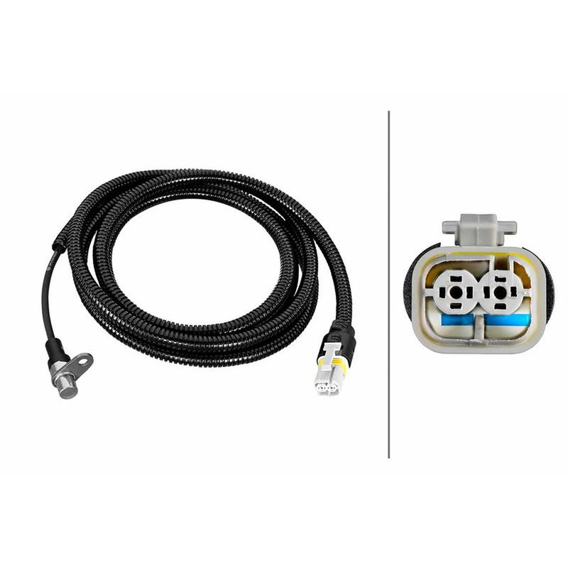 Hella ABS Wheel Speed Sensor Rear Left fits Man Tga 2001 on 18.280