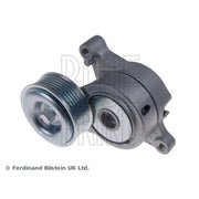 Blue Print Aux Belt Kit (V-Ribbed Belt + Tensioner + Idler) fits Mazda 3