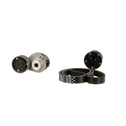 Gates V-Ribbed Belt Set fits Daf Cf 85 2005-2020 85.360 85.410 85.460 85.510
