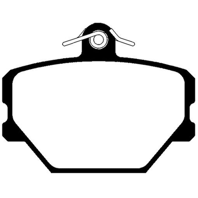 Abtex Front Brake Pad Set fits Smart City-Coupe 1998-2004