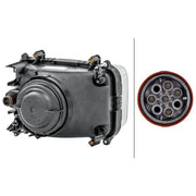 Hella Headlight Headlamp W5W Left fits Daf 65 1993-1998 65.180 65.210 65.240