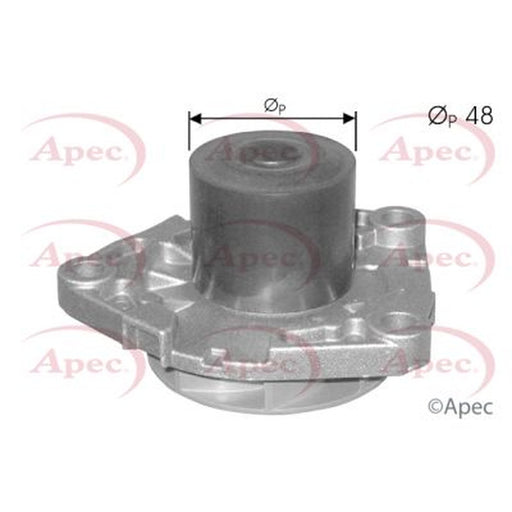 Apec Engine Cooling Water Pump fits Alfa Romeo 147 2001-2010 1.9
