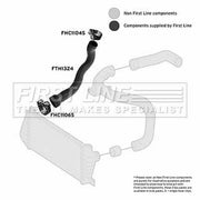 First Line Intercooler Turbo Charge Air Hose fits Mercedes-Benz Sprinter 2-T