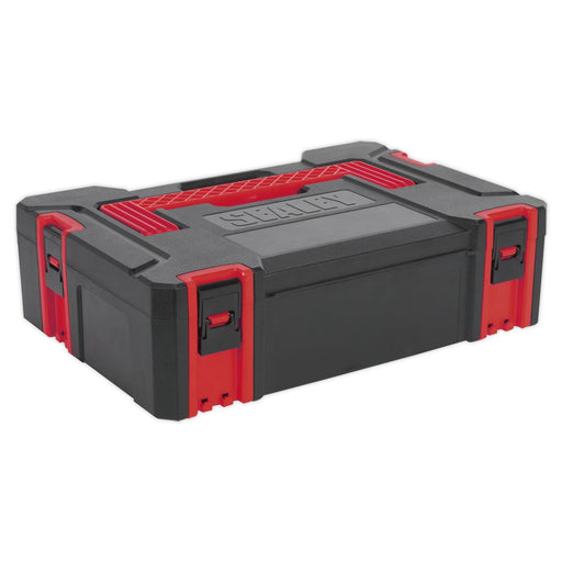 Sealey ABS Stackable Click Together Toolbox Small AP8130 Sealey - Dynamic Drive